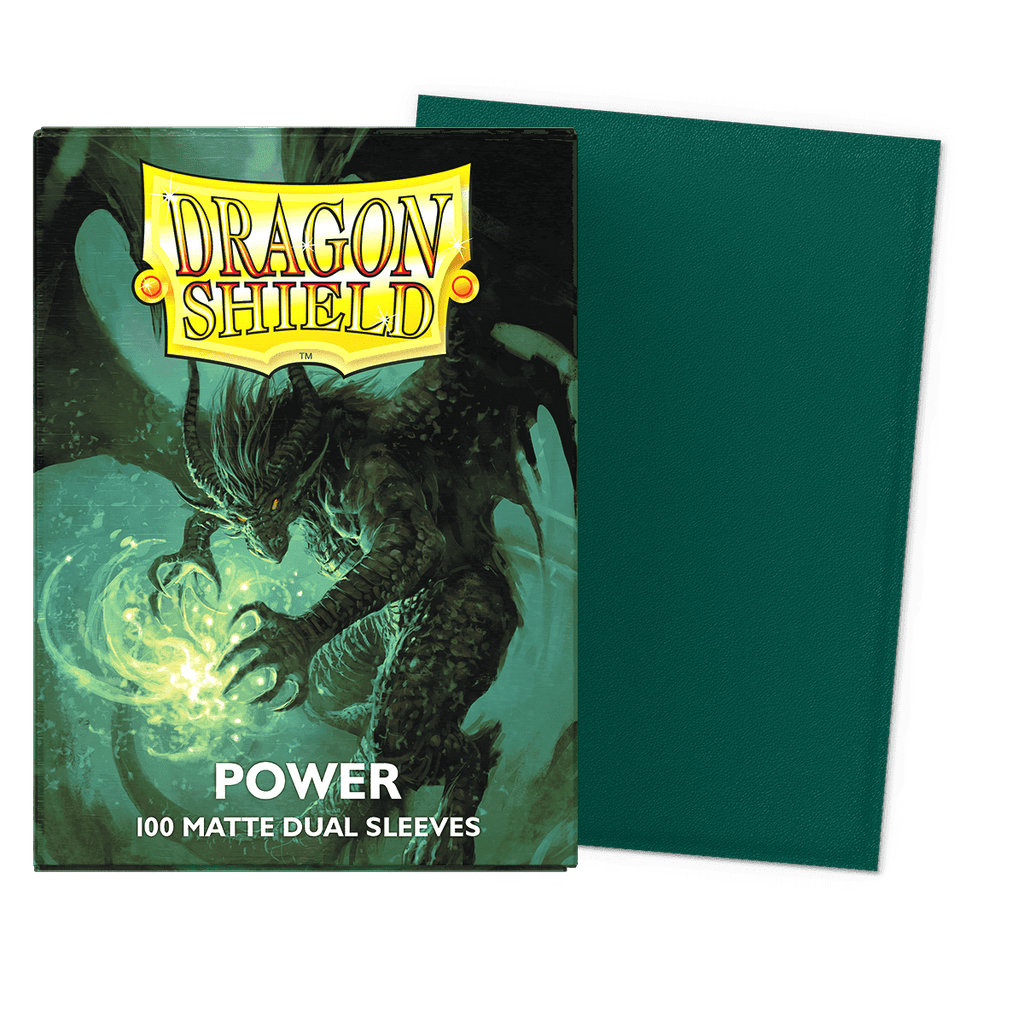 Tcg dragon shield: Power Matte Dual Sleeves