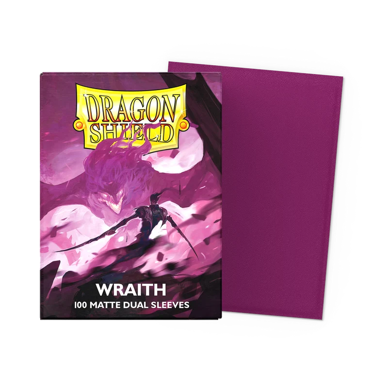 Dragon Shield Sleeves: Standard DUAL Matte Wraith 100 ct
