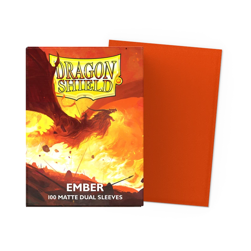 Tcg dragon shield: Ember Matte Dual Sleeves