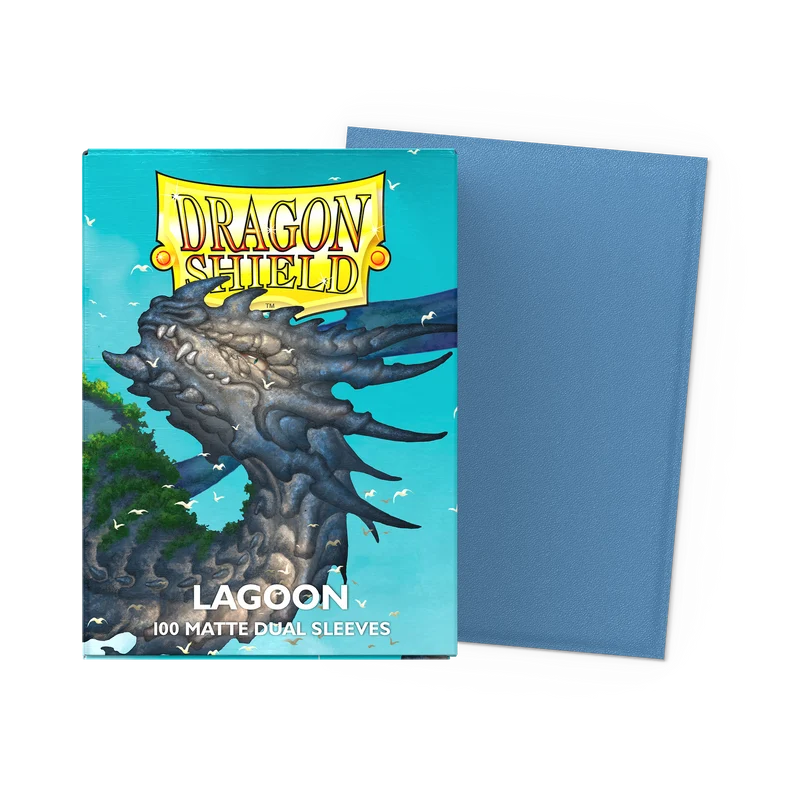 Tcg dragon shield: Lagoon Matte Dual Sleeves