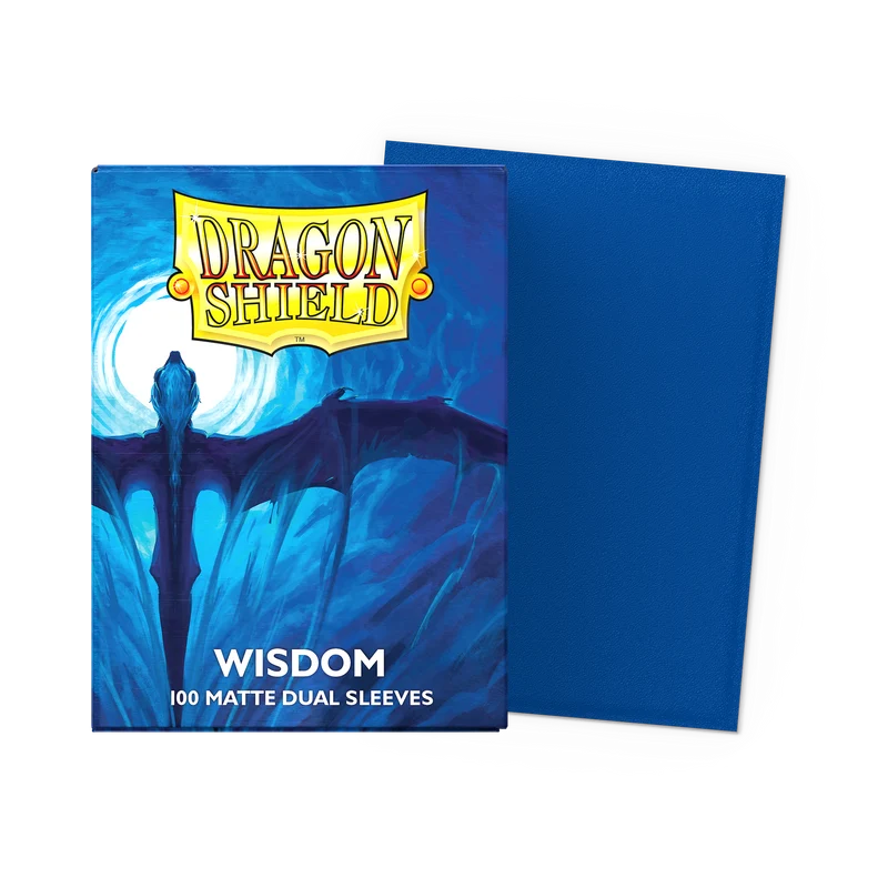 Dragon Shield Sleeves: Standard DUAL Matte Wisdom 100 ct