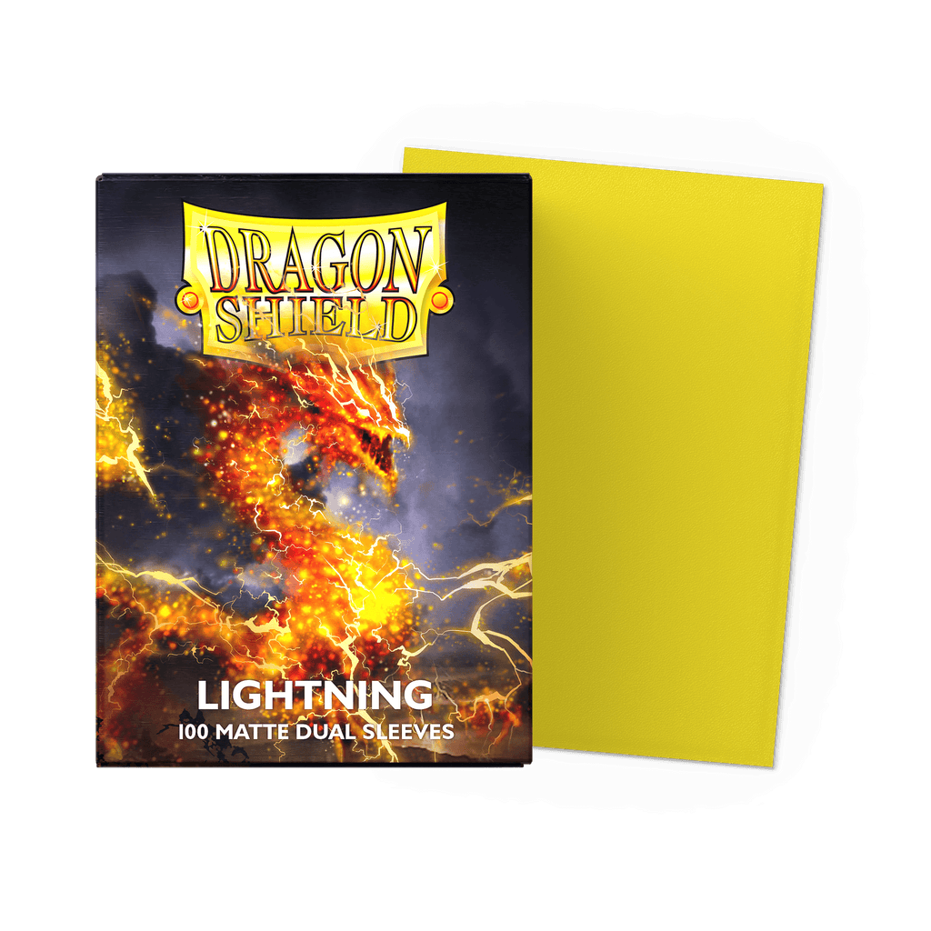 Dragon Shield Sleeves: Standard DUAL Matte Lightning 100 ct