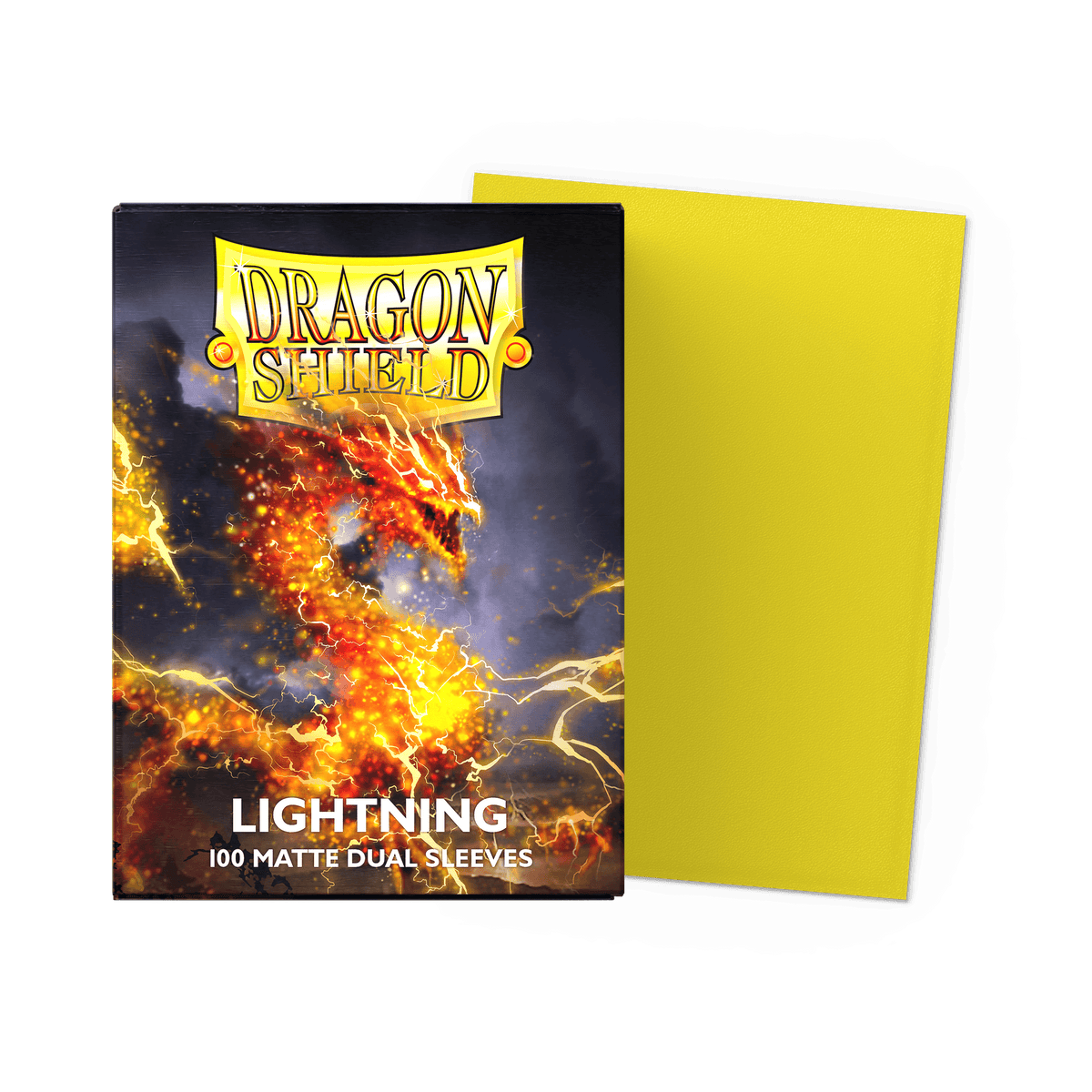 Dragon Shield Sleeves: Standard DUAL Matte Lightning 100 ct
