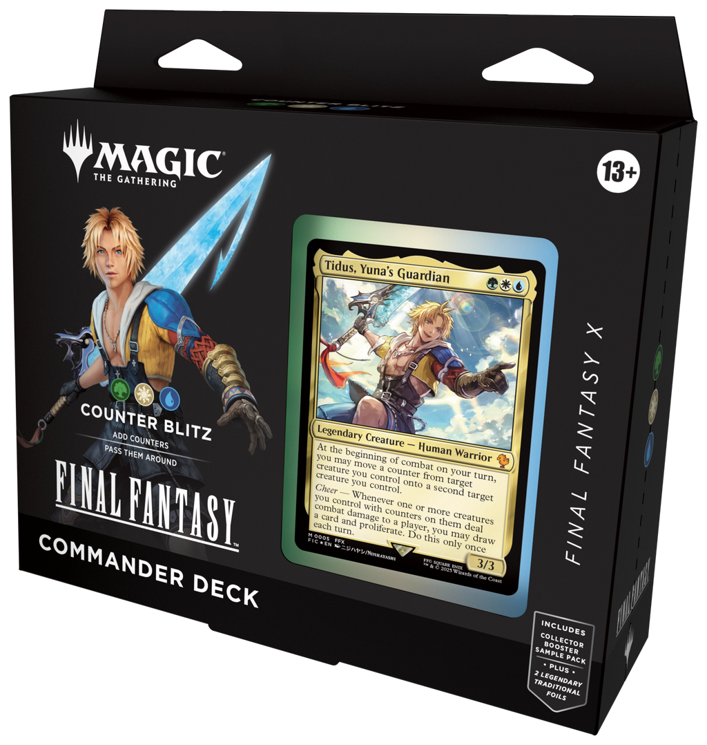 Tcg Magic The Gathering: Universes Beyond Final Fantasy Commander Deck Counter Blitz