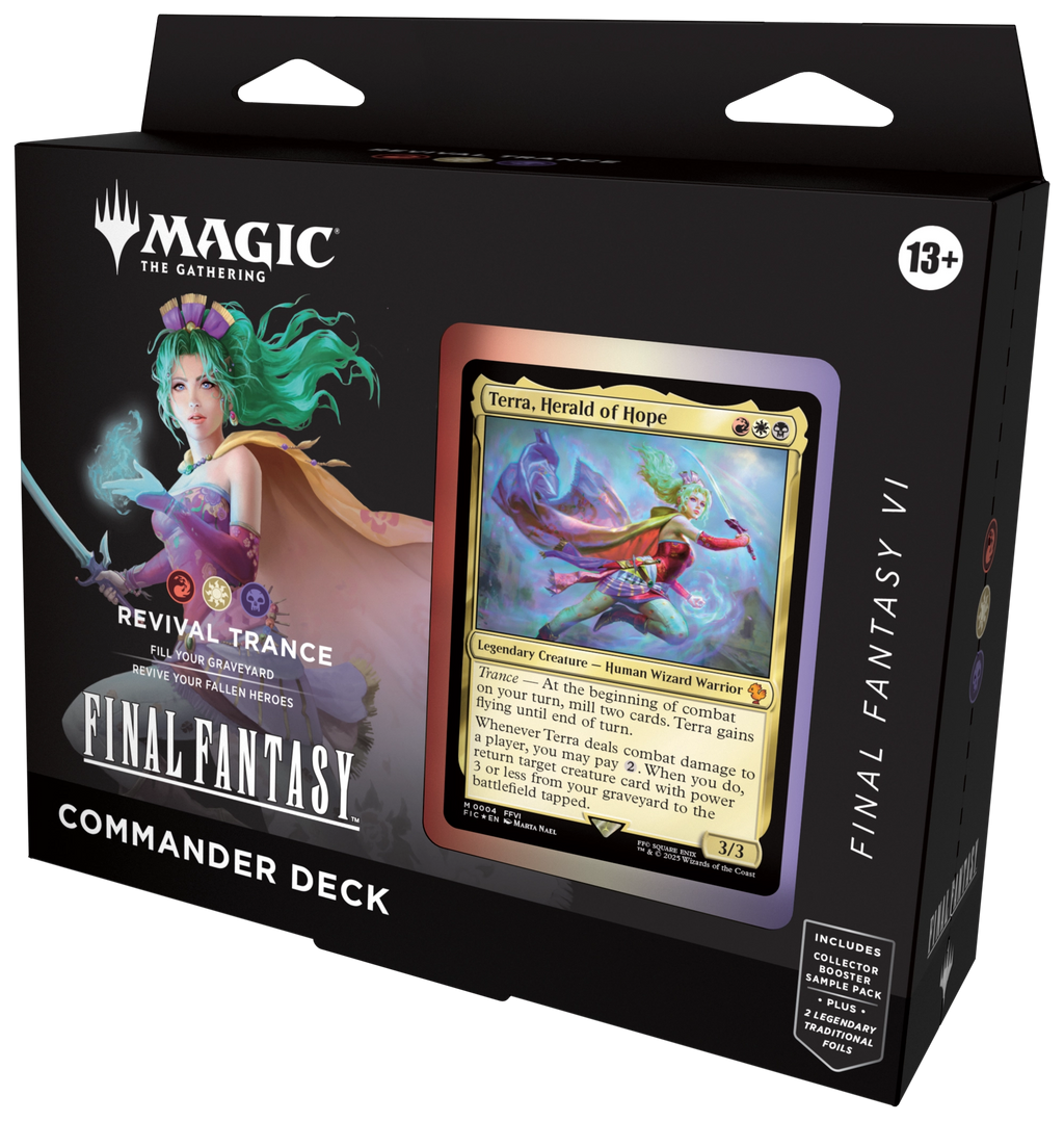 Tcg magic the gathering: FINAL FANTASY Commander Deck Revival Trance