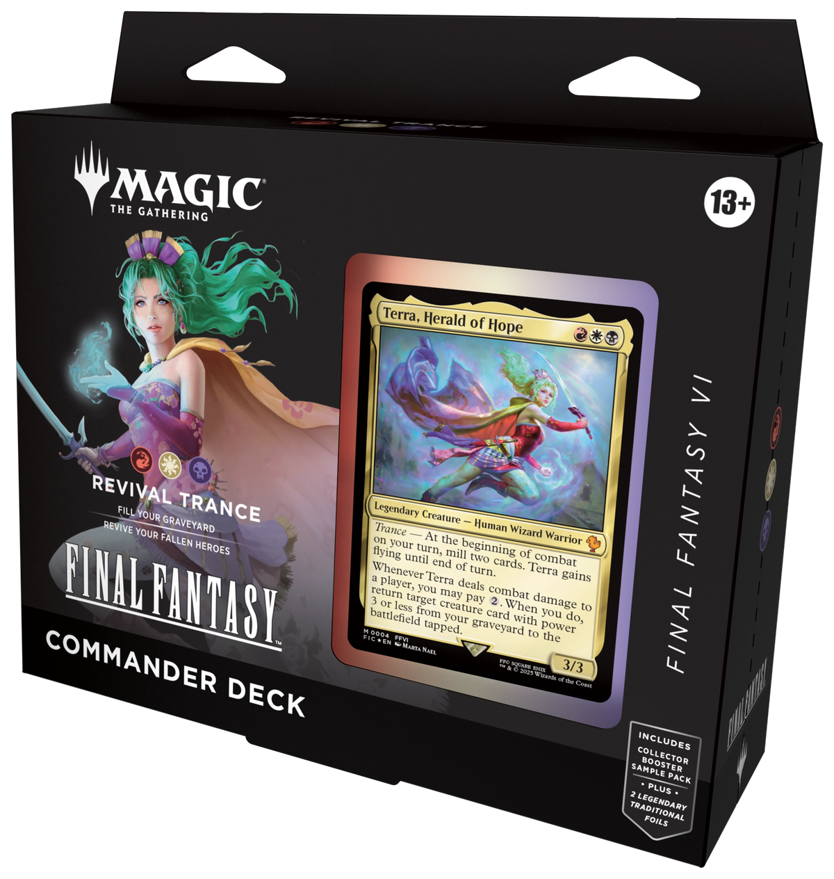 Tcg magic the gathering: FINAL FANTASY Commander Deck Revival Trance