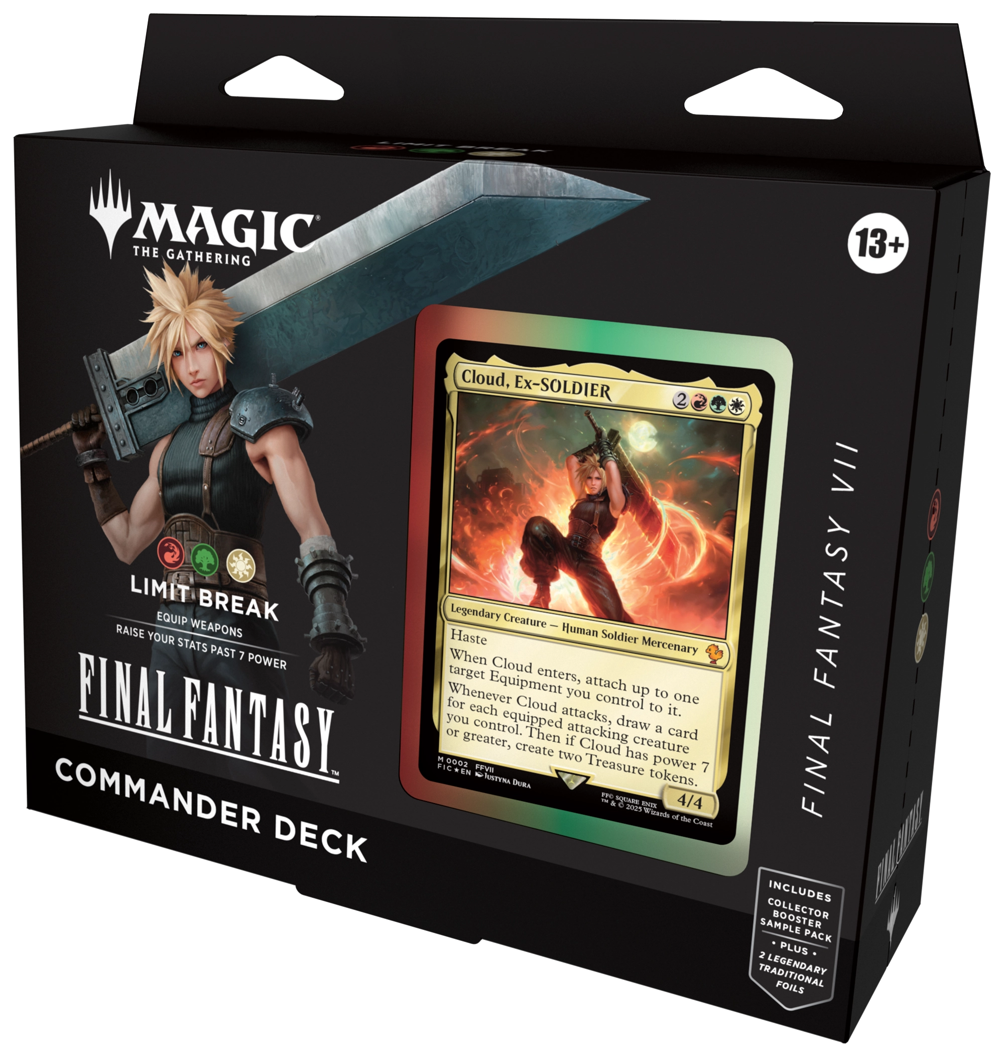 Tcg magic the gathering: FINAL FANTASY Commander Deck Limit Break SOLDIER