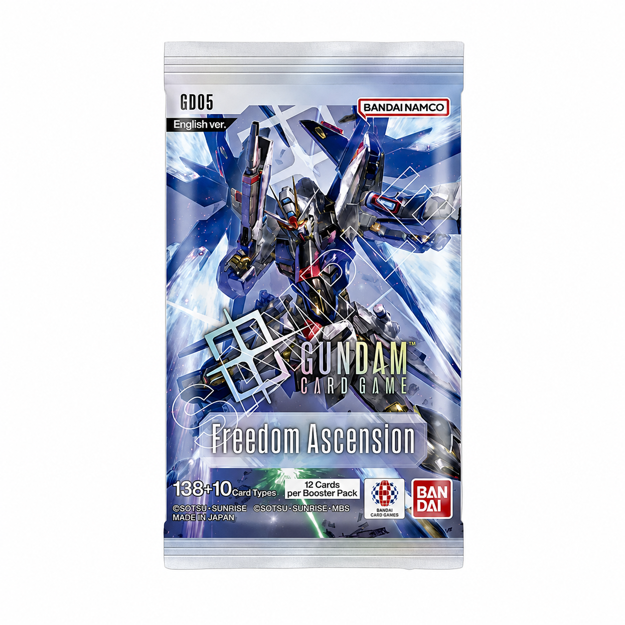 Gundam TCG: Freedom Ascension Booster pack GD05