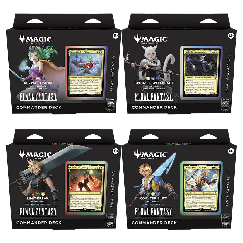 Tcg magic the gathering: FINAL FANTASY Commander Deck Revival Trance