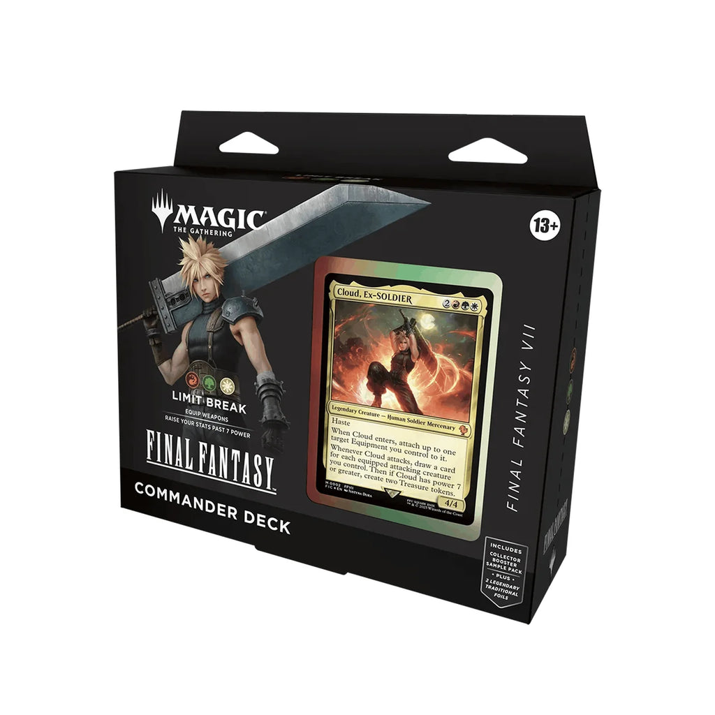 Tcg magic the gathering: FINAL FANTASY Commander Deck Limit Break SOLDIER