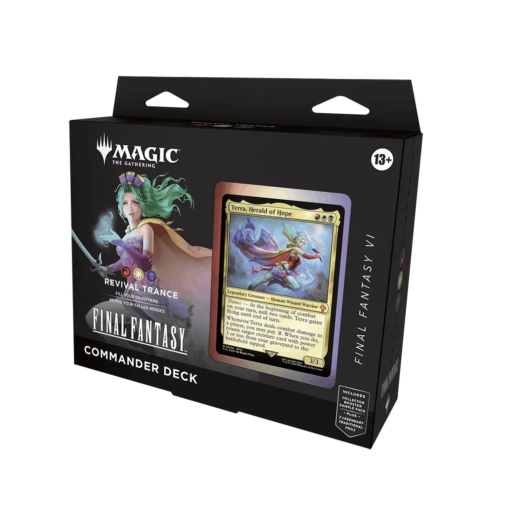 Tcg magic the gathering: FINAL FANTASY Commander Deck Revival Trance