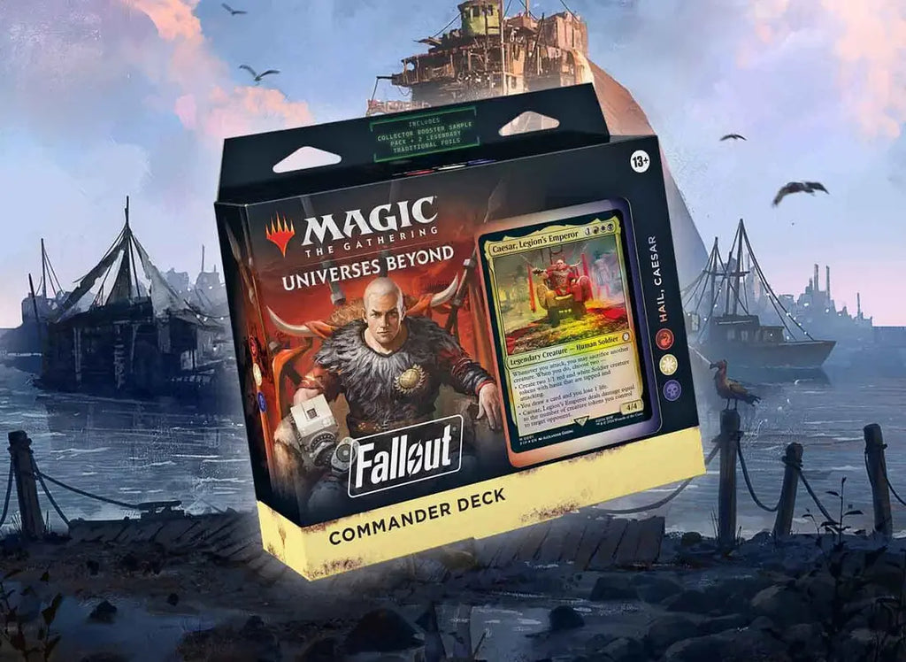 Tcg magic the gathering: Fallout Commander Deck Hail, Caesar
