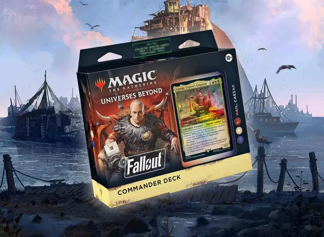 Tcg magic the gathering: Fallout Commander Deck Hail, Caesar