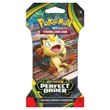 Tcg Pokemon: Mega Evolution Perfect Order Sleeved Booster