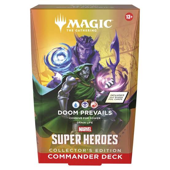 Magic The Gathering: Marvel Super Heroes Collector's Edition Commander Deck: Doom Prevails