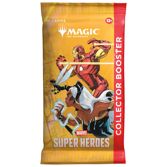 Tcg magic the gathering: Marvel Super Heroes Collector Booster pack