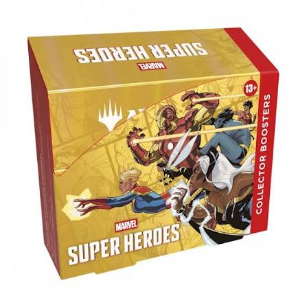Tcg magic the gathering: Marvel Super Heroes Collector Booster pack