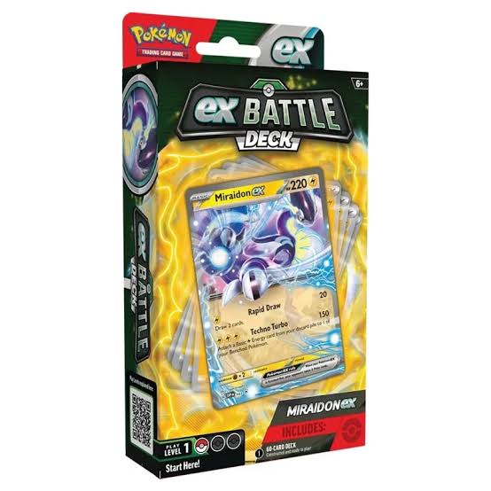 Tcg Pokemon : Ex Battle Deck Miraidon
