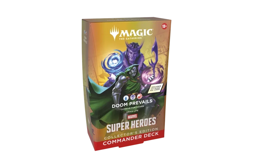 Magic The Gathering: Marvel Super Heroes Collector's Edition Commander Deck: Doom Prevails