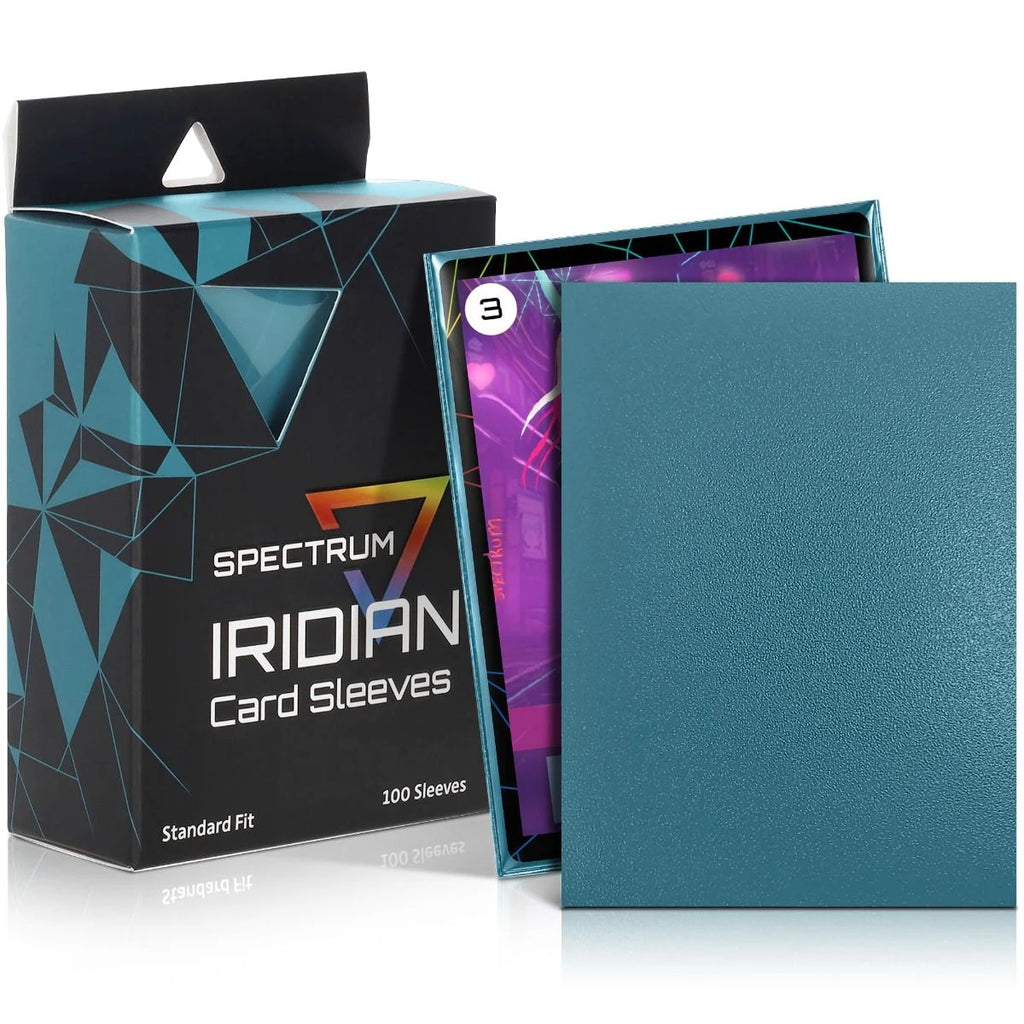 BCW Supplies: Iridian Matte Sleeves Petrol 100