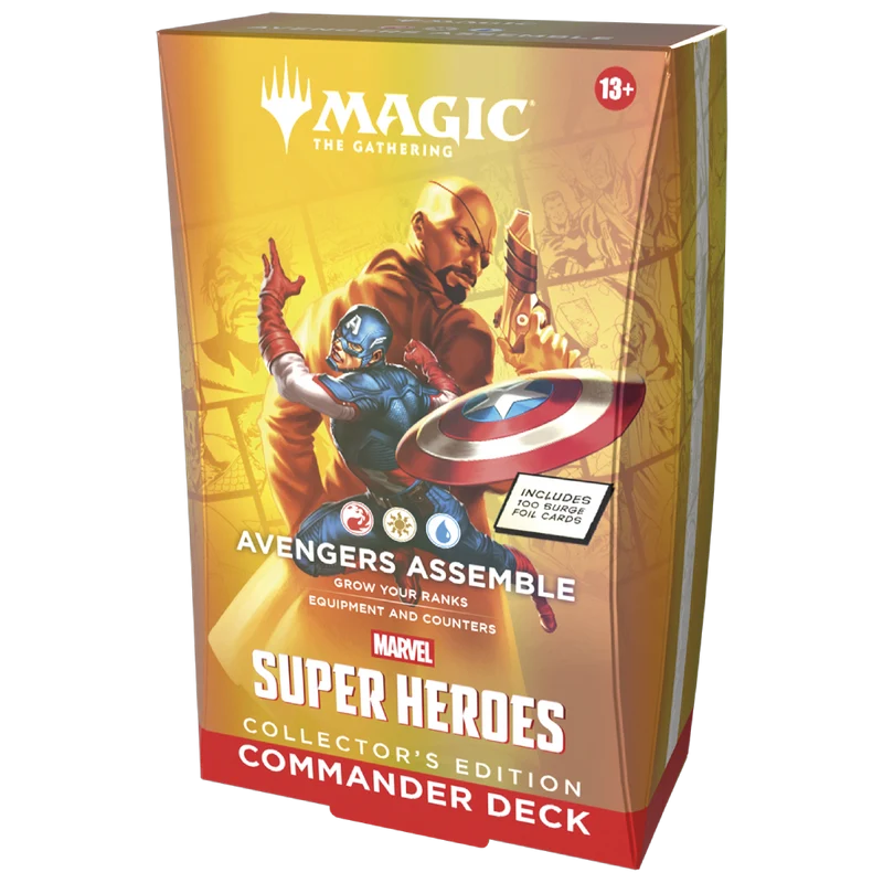 Magic the Gathering: Marvel Super Heroes Collector Commander Deck Avengers Assemble