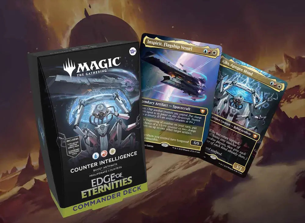 Tcg Magic The Gathering: Edge of Eternities Commander Deck Counter Intelligence