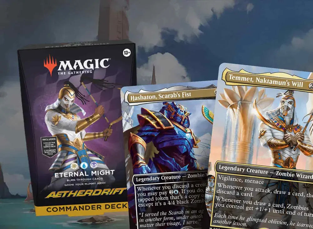 Tcg magic the gathering: Aetherdrift Commander Deck - Eternal Might
