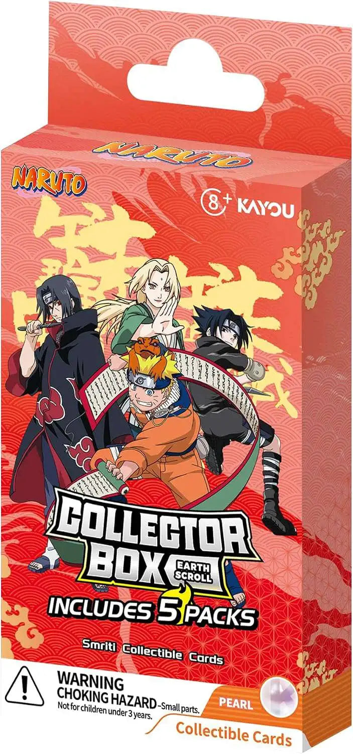 Kayou Naruto Smriti Collectible Cards Collector Box (5 Packs) Earth Scroll 2