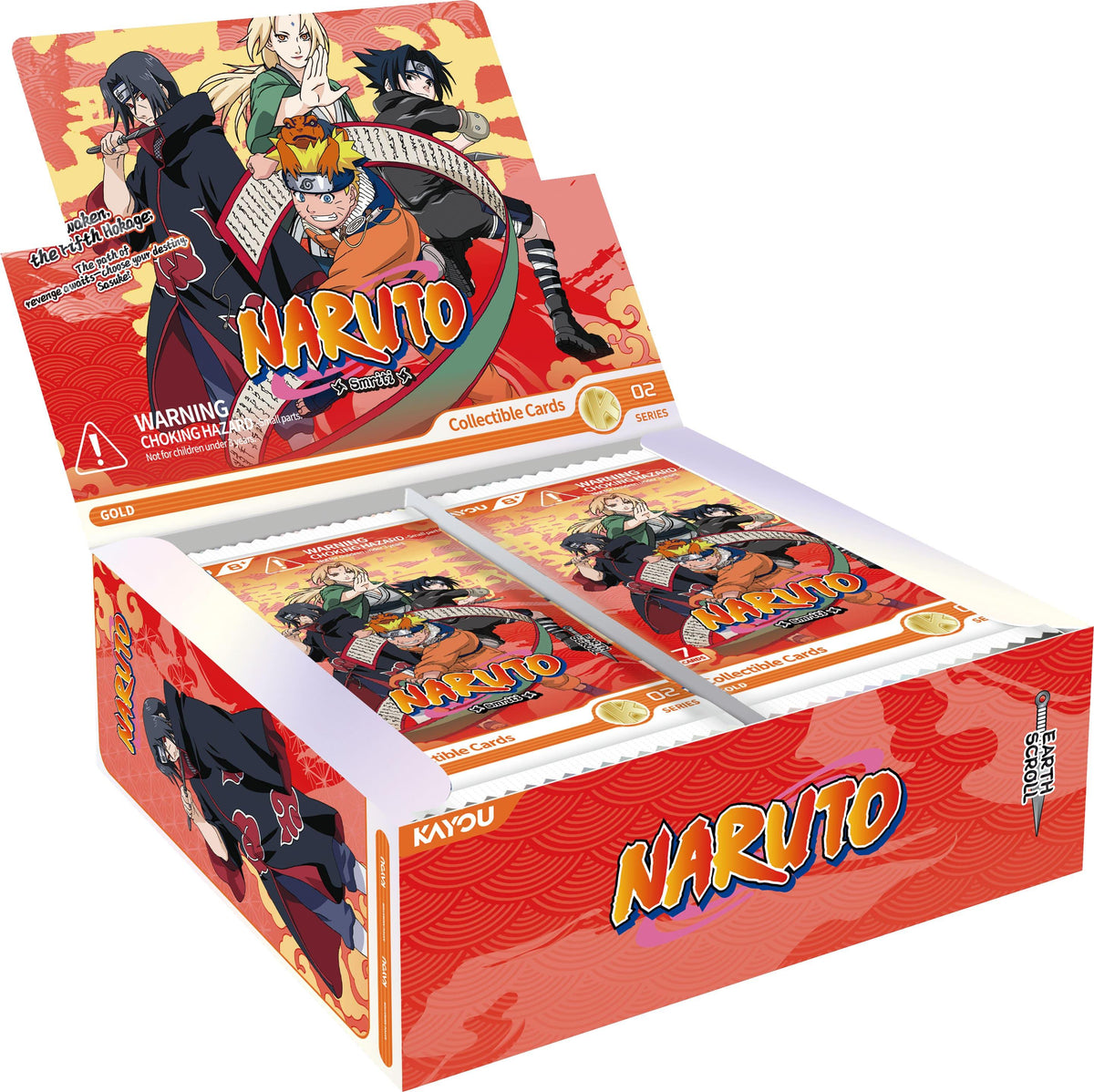 Naruto Smriti Collectible Cards: Earth Scroll Booster Box (002A-NA)