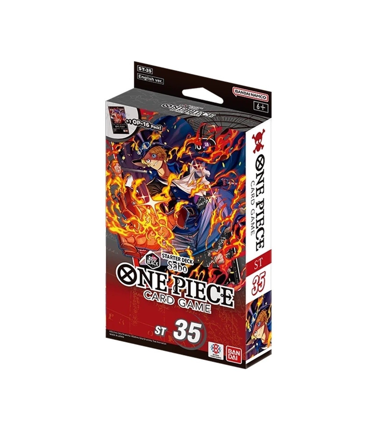 Tcg one piece: Starter Deck 35: RED BLACK Sabo ST 35