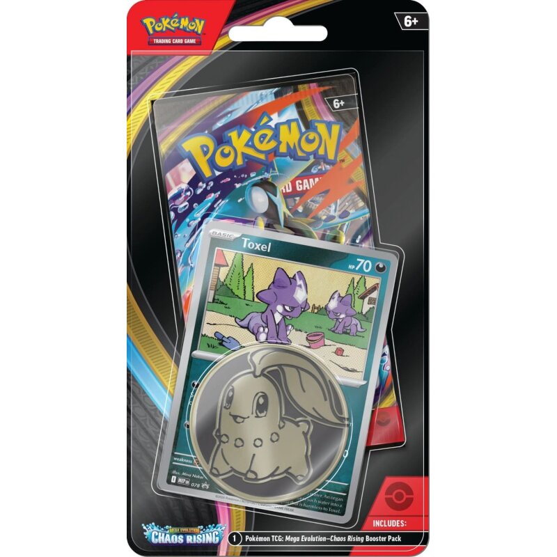 Pokémon TCG: Mega Evolution Chaos Rising Checklane Blister