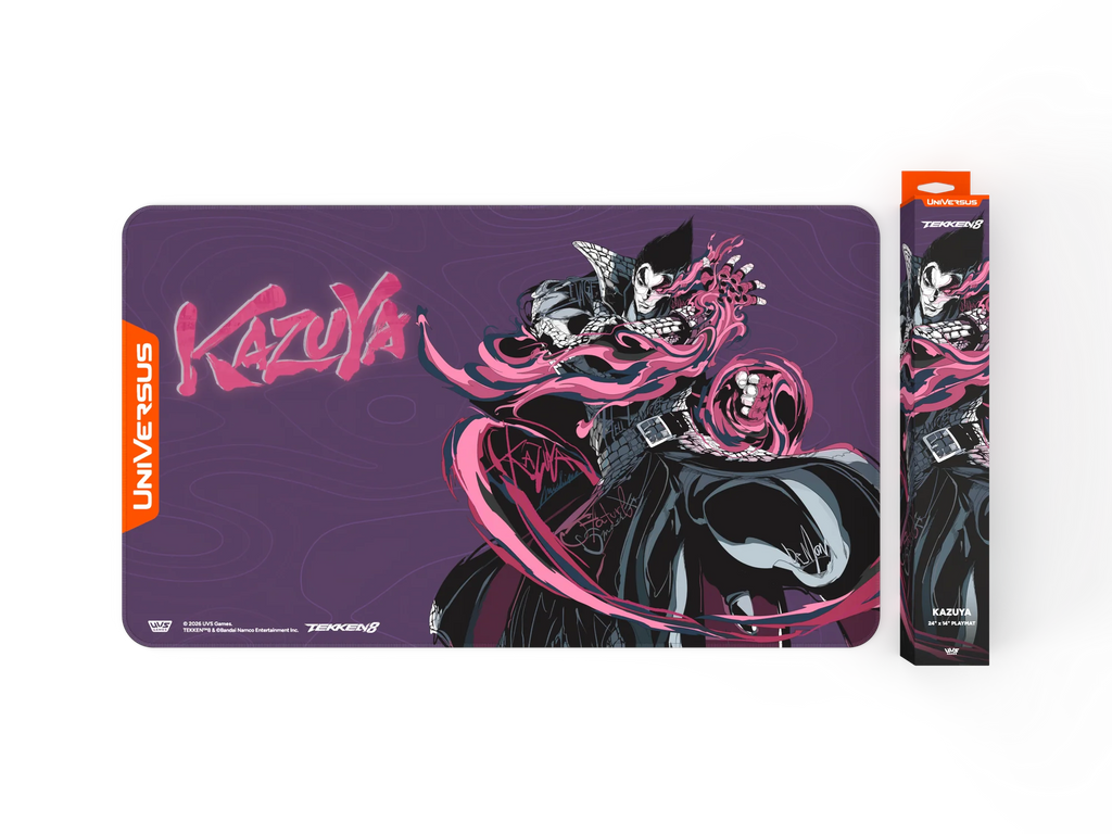 Tcg UniVersus: Tekken 8 Kazuya Mishima Playmat