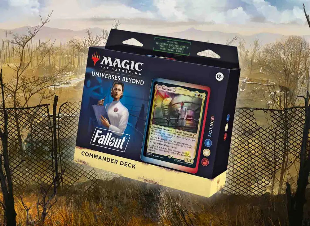 Tcg magic the gathering: Fallout Commander Deck Science!