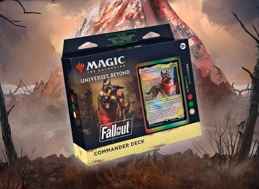 Tcg magic the gathering: Fallout Commander Deck Scrappy Survivors