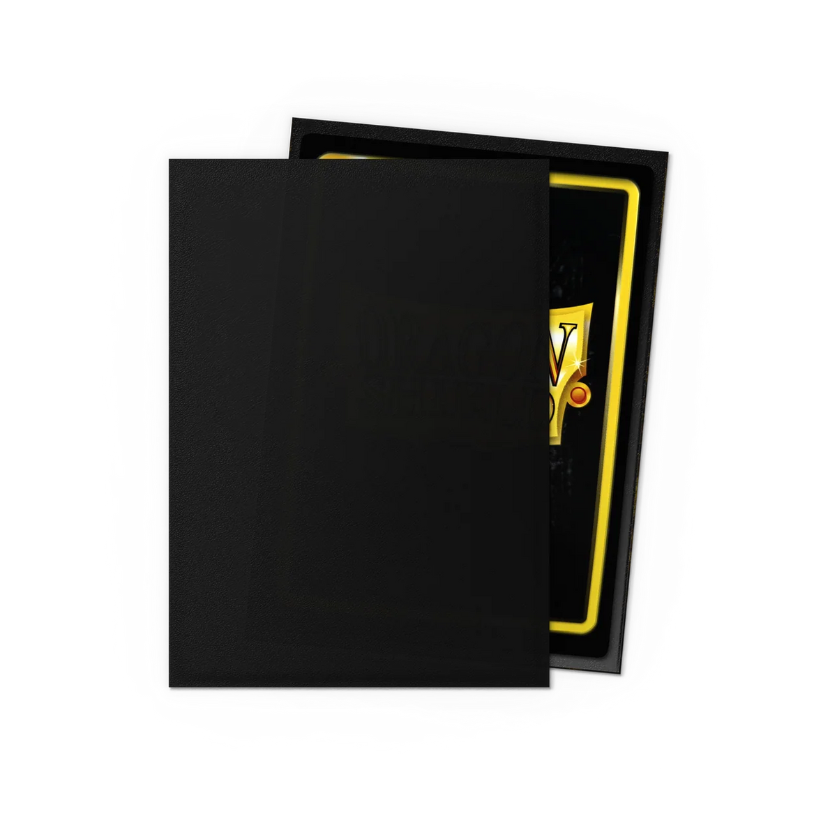 Tcg dragon shield: Black Non Glare Matte Sleeves